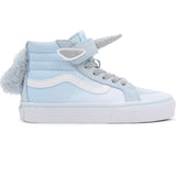 VANS SK8 Hi Unicorn Delicate Blue Silver Shoes 5