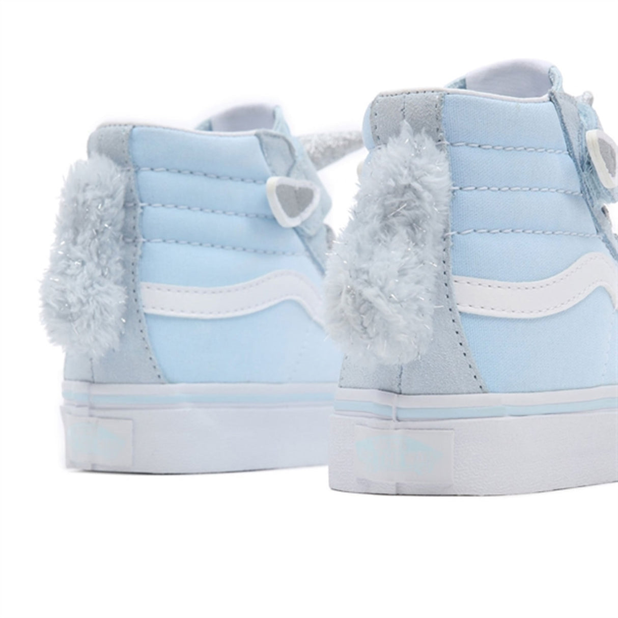 VANS SK8 Hi Unicorn Delicate Blue Silver Shoes 4