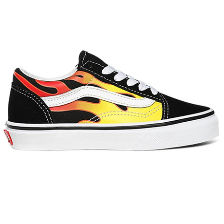 VANS UY Old Skool Flame Sneakers Black/True White