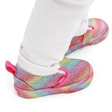 VANS TD Slip-On V Sneakers Glitter Rainglow Rainbow