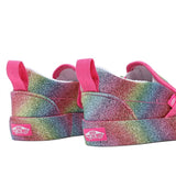 VANS TD Slip-On V Sneakers Glitter Rainglow Rainbow