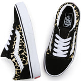 VANS Old Skool Leopard/Black Shoes 4