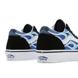 VANS Old Skool Blue Camo Flame Shoes 3