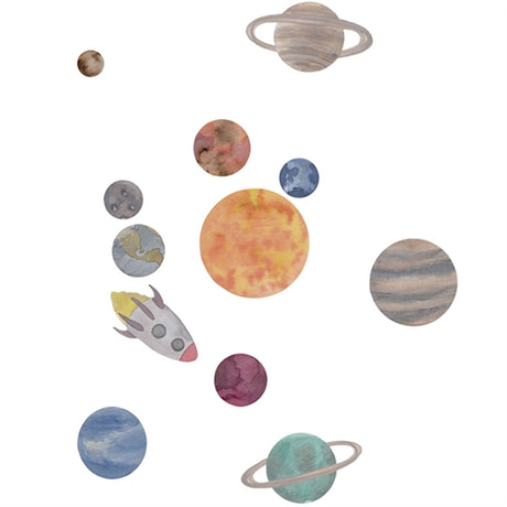 That's Mine Wallstickers Solar System Multi