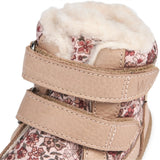 Wheat Winter Boots Daxi Wool Tex Print Rose Dust Flowers 3