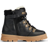 Wheat Winter Boots Toni Tex Hiker Black 3