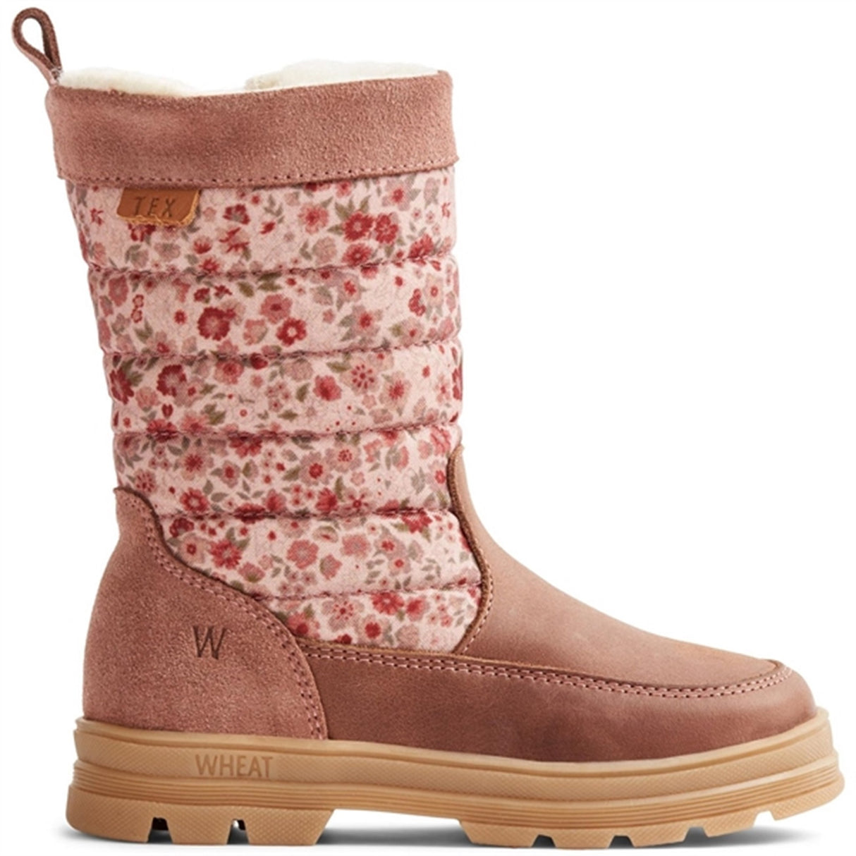 Wheat Winter Boots Koa High Tex Inside Zip Dusty Rouge 2