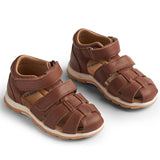 Wheat Sandal Closed Toe Frei S Cognac