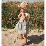 Wheat Misty Stripe Otilia Dress 4