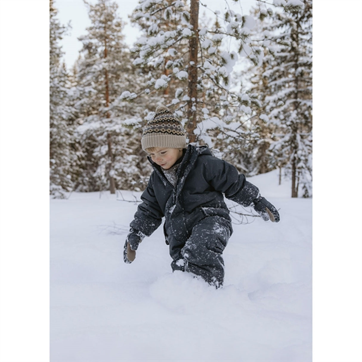 Wheat Snowsuit Miko Tech Dark Blue 8