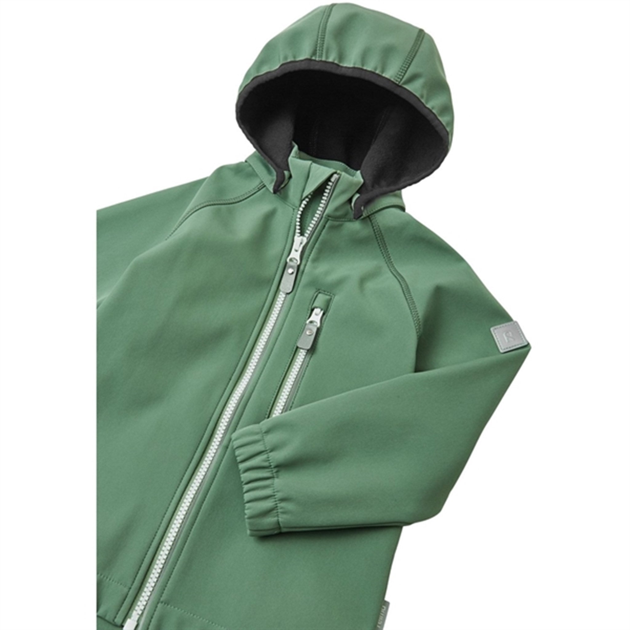Reima Softshell Jacket Vantti Green Clay 5