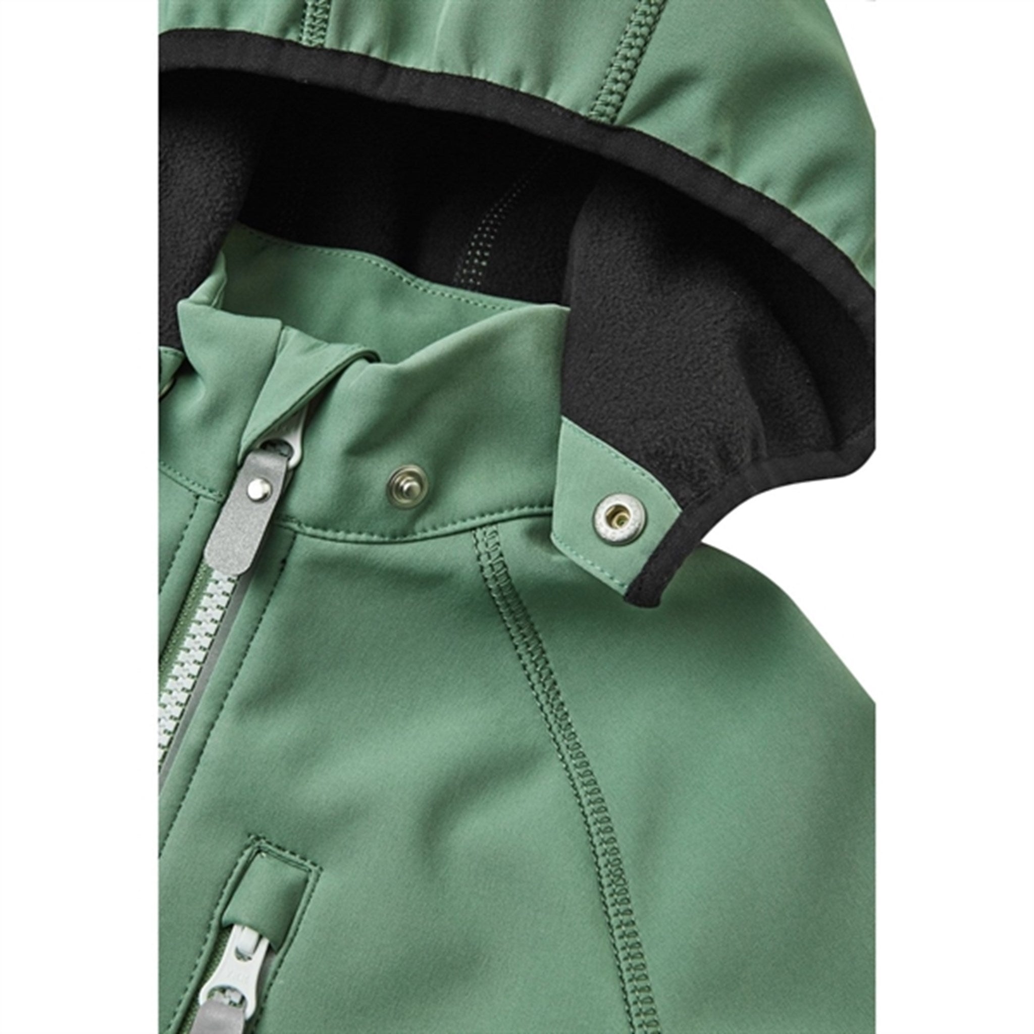 Reima Softshell Jacket Vantti Green Clay 7
