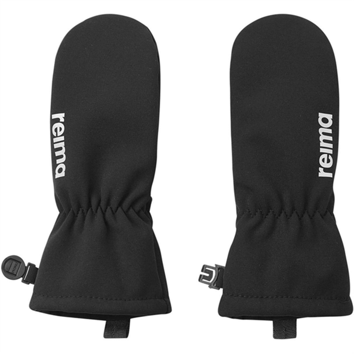 Reima Softshell Mittens Osaten Black