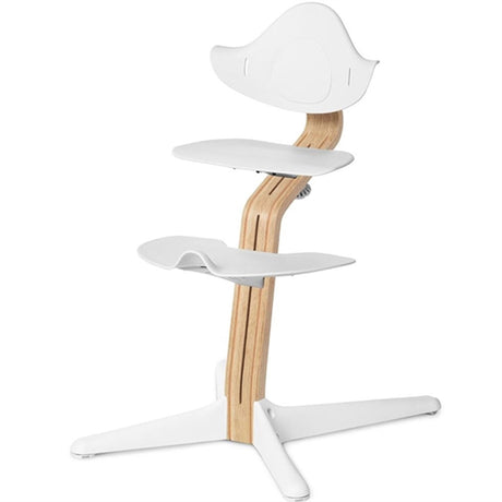 Nomi Highchair White Basic Oak/Beech White Oak