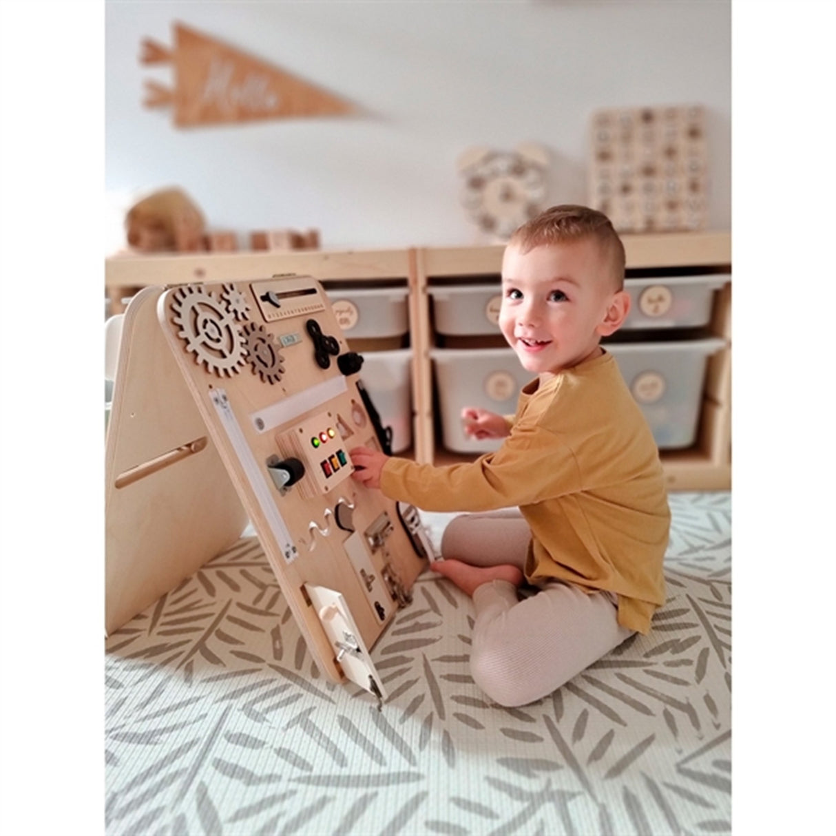 Woobiboo Woobiboard Double Busy Board Enjoy the Fun 5