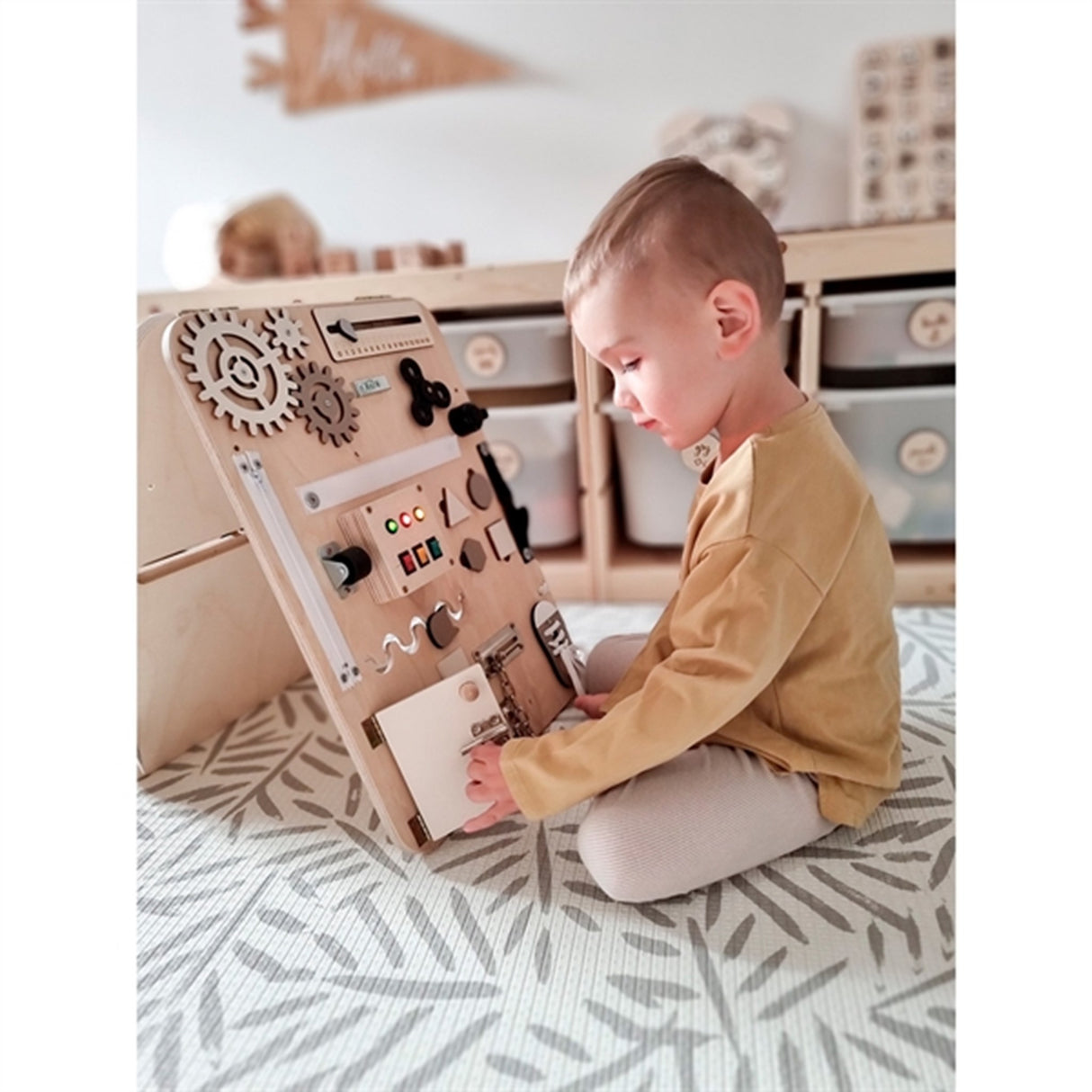 Woobiboo Woobiboard Double Busy Board Enjoy the Fun 9