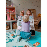 Woobiboo Woobiboard PLUS Busy Board Natural/Rosa 3