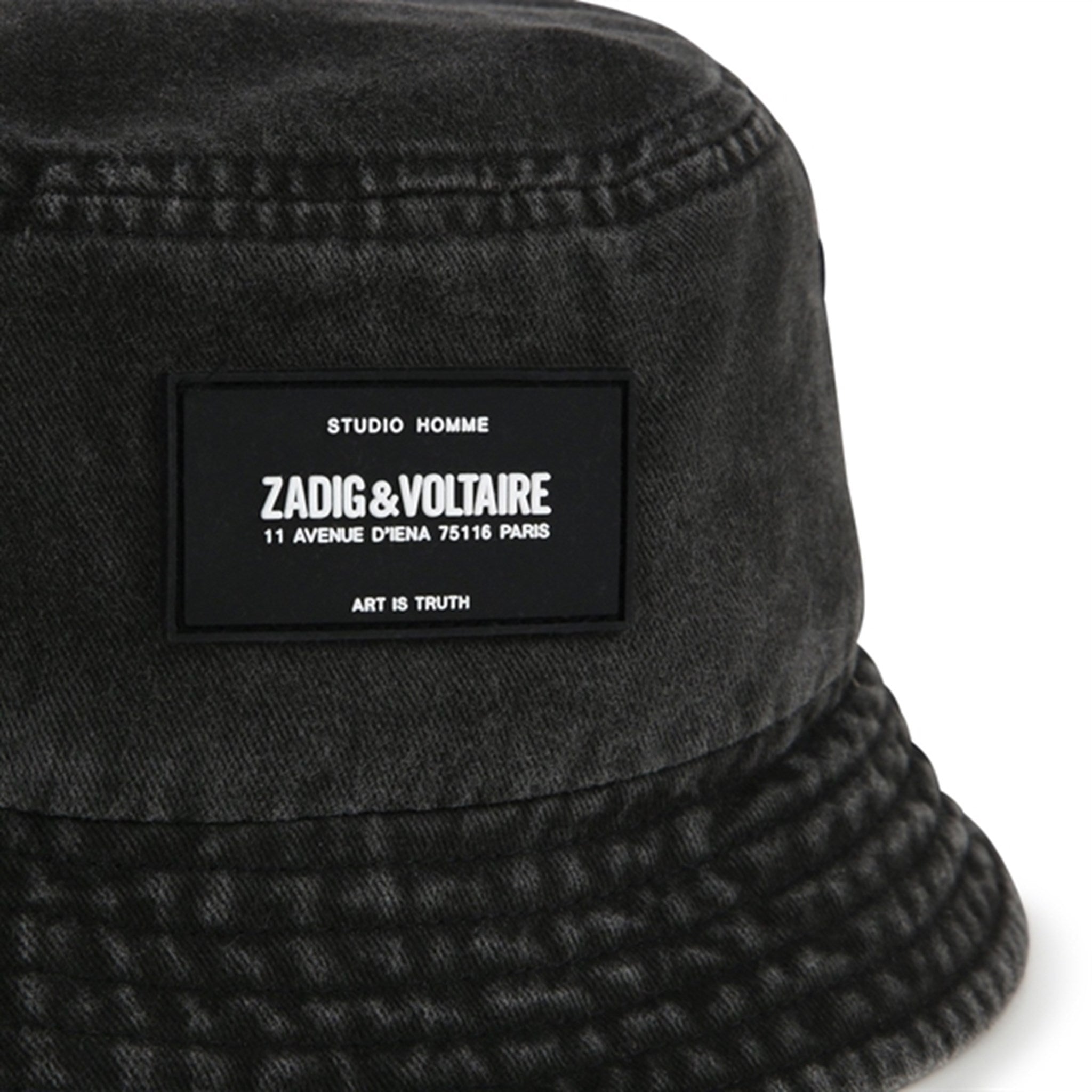 Zadig & Voltaire Black Bucket Hat 4
